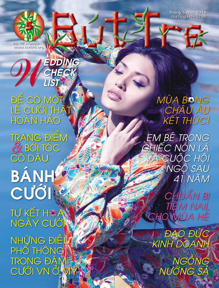 But Tre Magazine May 2013 Cover Page - Miss Áo Dài Dyễm Thuyên